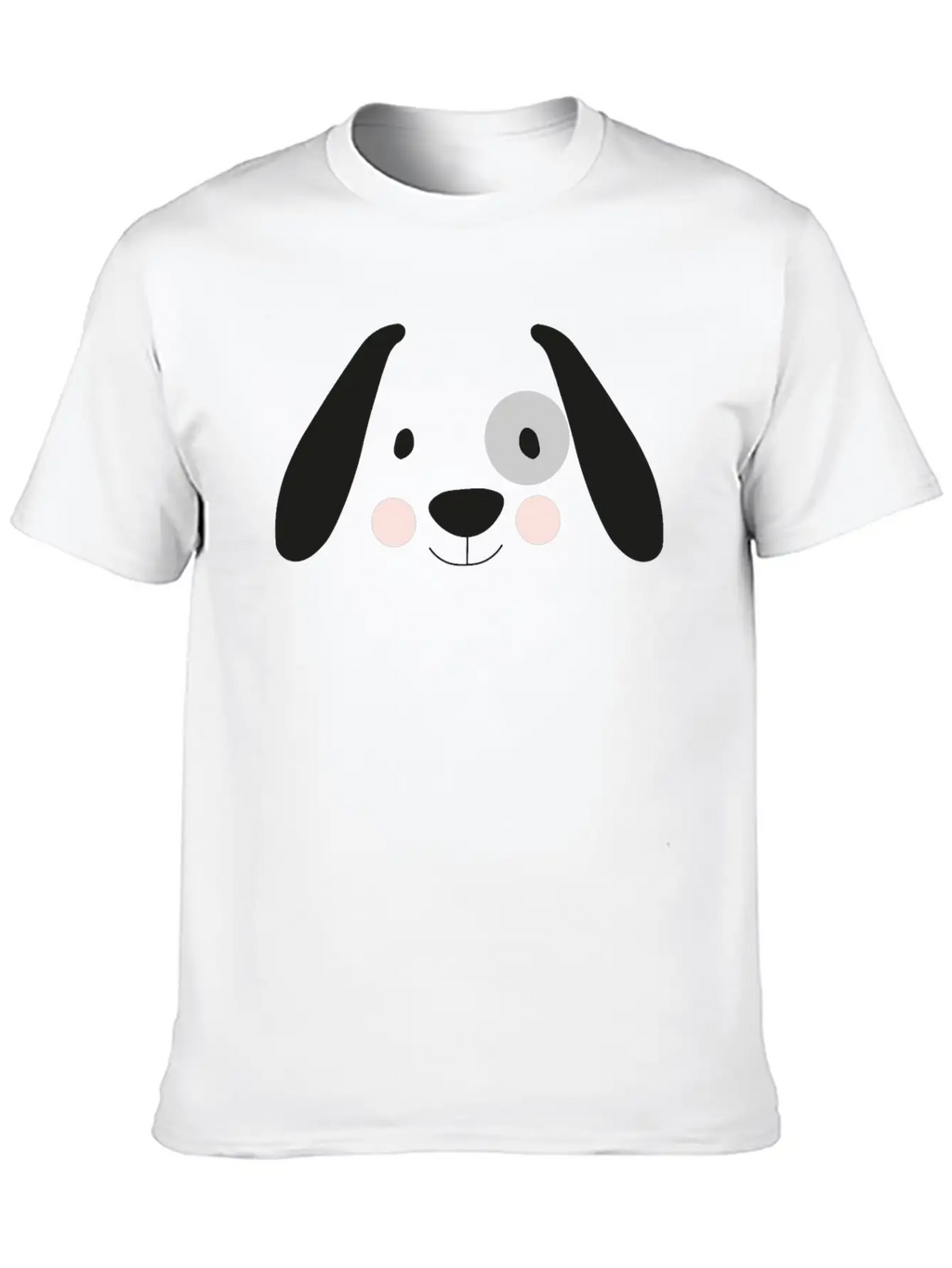 Dog Minimalist Vector Stylish Everyday T-Shirt – Unisex Basic Cotton Tee