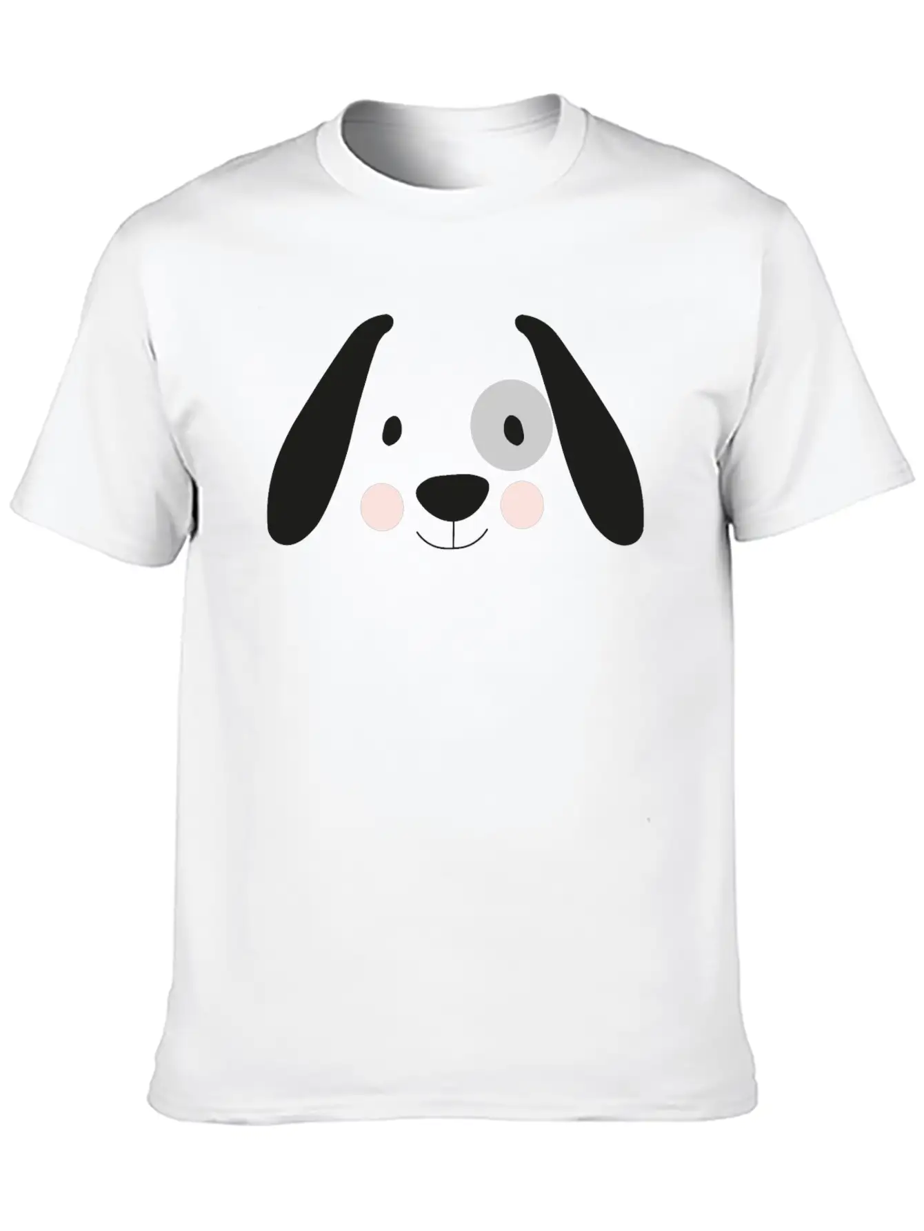 Dog Minimalist Vector Stylish Everyday T-Shirt – Unisex Basic Cotton Tee