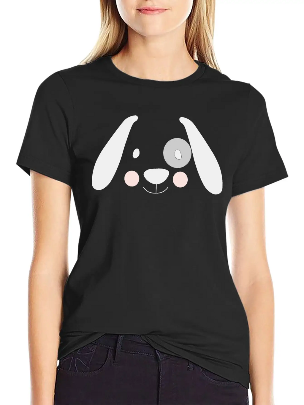 Dog Minimalist Vector Stylish Everyday T-Shirt – Unisex Basic Cotton Tee
