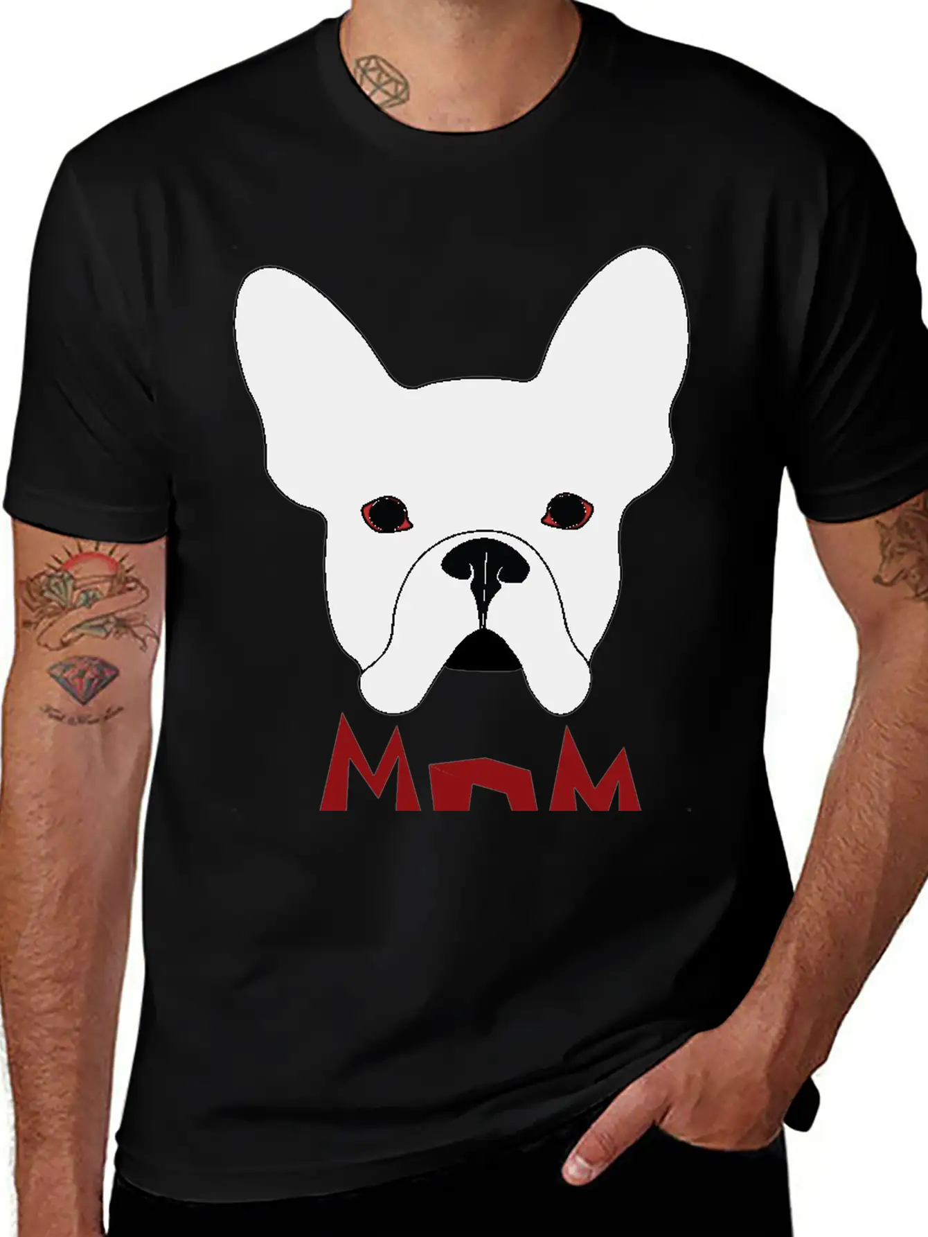 Dog Mom, Dog Mama ,gift For Dog Lovers Breathable Soft Cotton T-Shirt – Timeless Casual Look