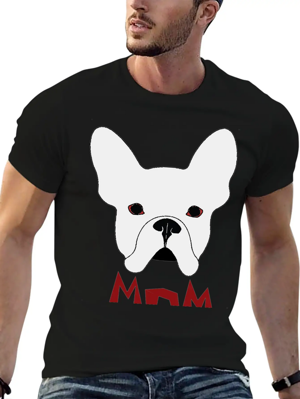 Dog Mom, Dog Mama ,gift For Dog Lovers Breathable Soft Cotton T-Shirt – Timeless Casual Look