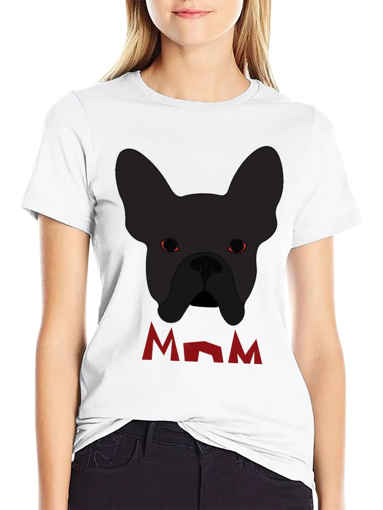 Dog Mom, Dog Mama ,gift For Dog Lovers Breathable Soft Cotton T-Shirt – Timeless Casual Look