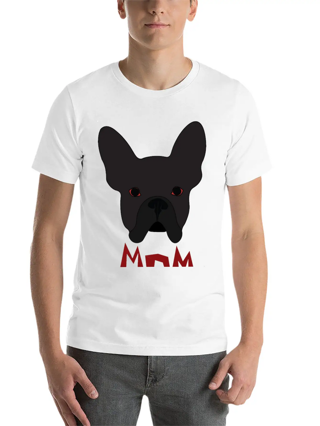 Dog Mom, Dog Mama ,gift For Dog Lovers Breathable Soft Cotton T-Shirt – Timeless Casual Look
