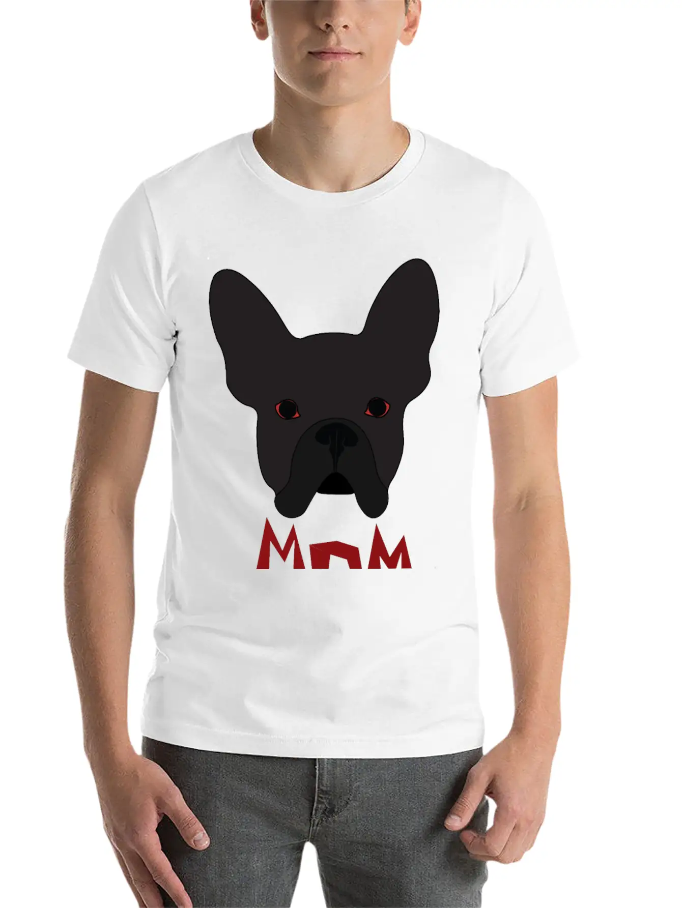 Dog Mom, Dog Mama ,gift For Dog Lovers Breathable Soft Cotton T-Shirt – Timeless Casual Look