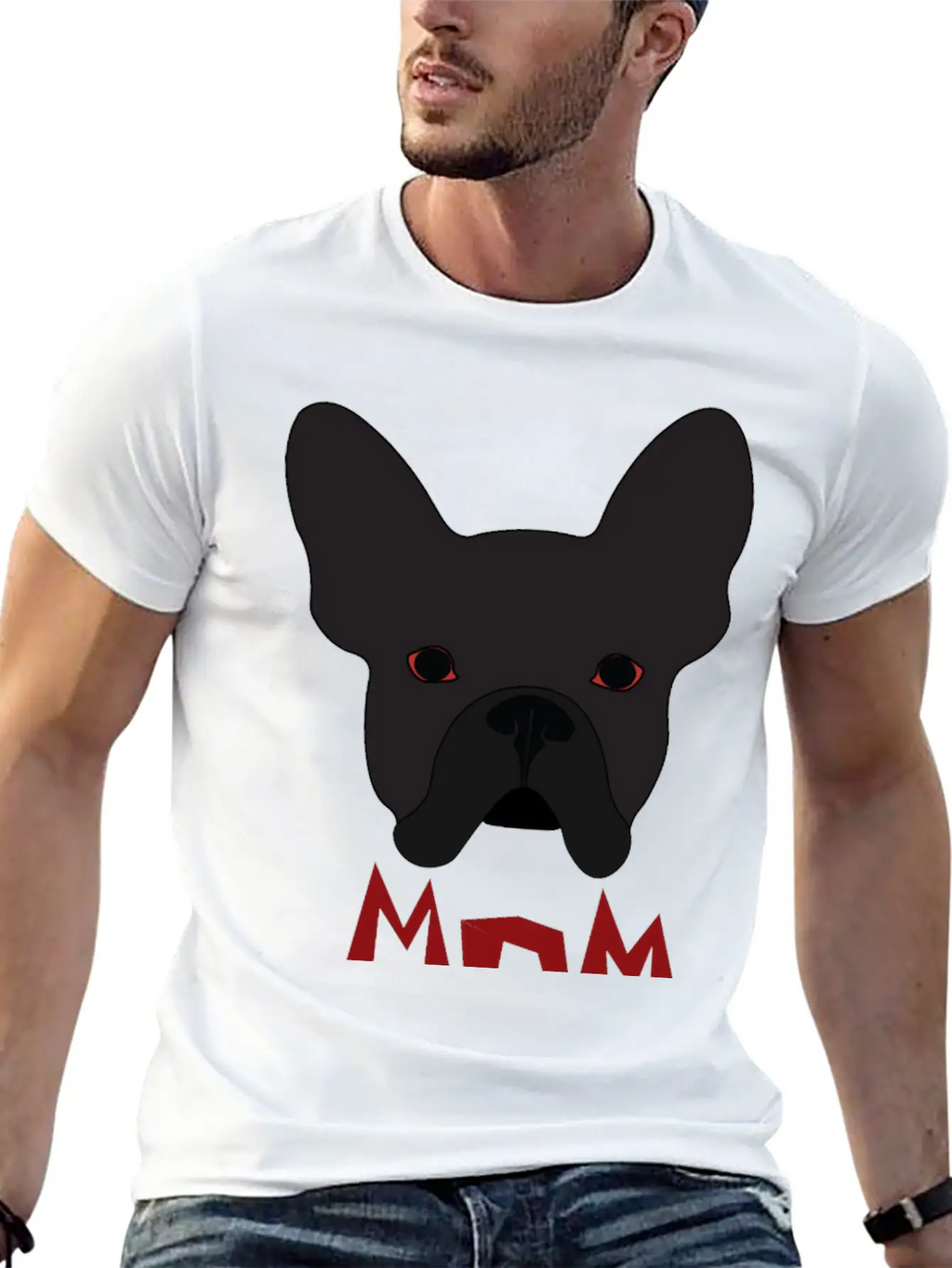 Dog Mom, Dog Mama ,gift For Dog Lovers Breathable Soft Cotton T-Shirt – Timeless Casual Look