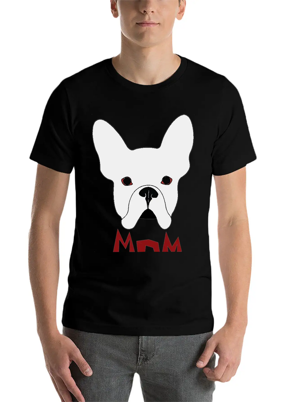 Dog Mom, Dog Mama ,gift For Dog Lovers Breathable Soft Cotton T-Shirt – Timeless Casual Look