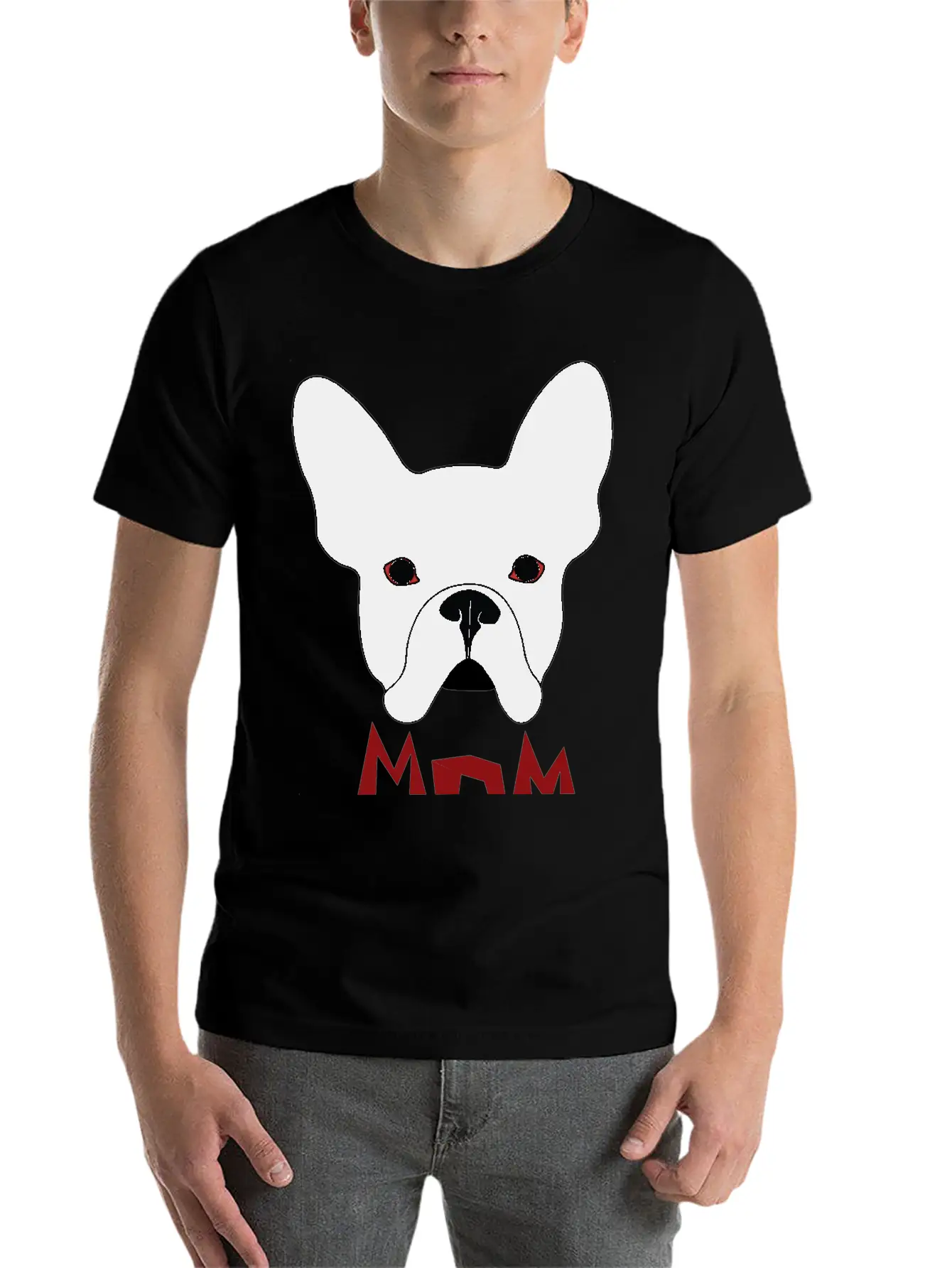 Dog Mom, Dog Mama ,gift For Dog Lovers Breathable Soft Cotton T-Shirt – Timeless Casual Look