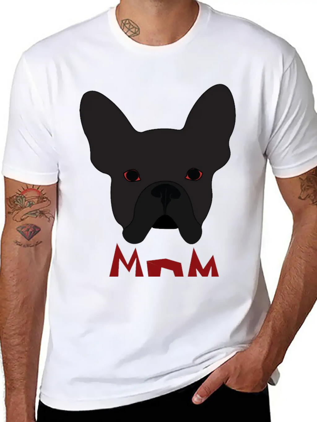 Dog Mom, Dog Mama ,gift For Dog Lovers Breathable Soft Cotton T-Shirt – Timeless Casual Look