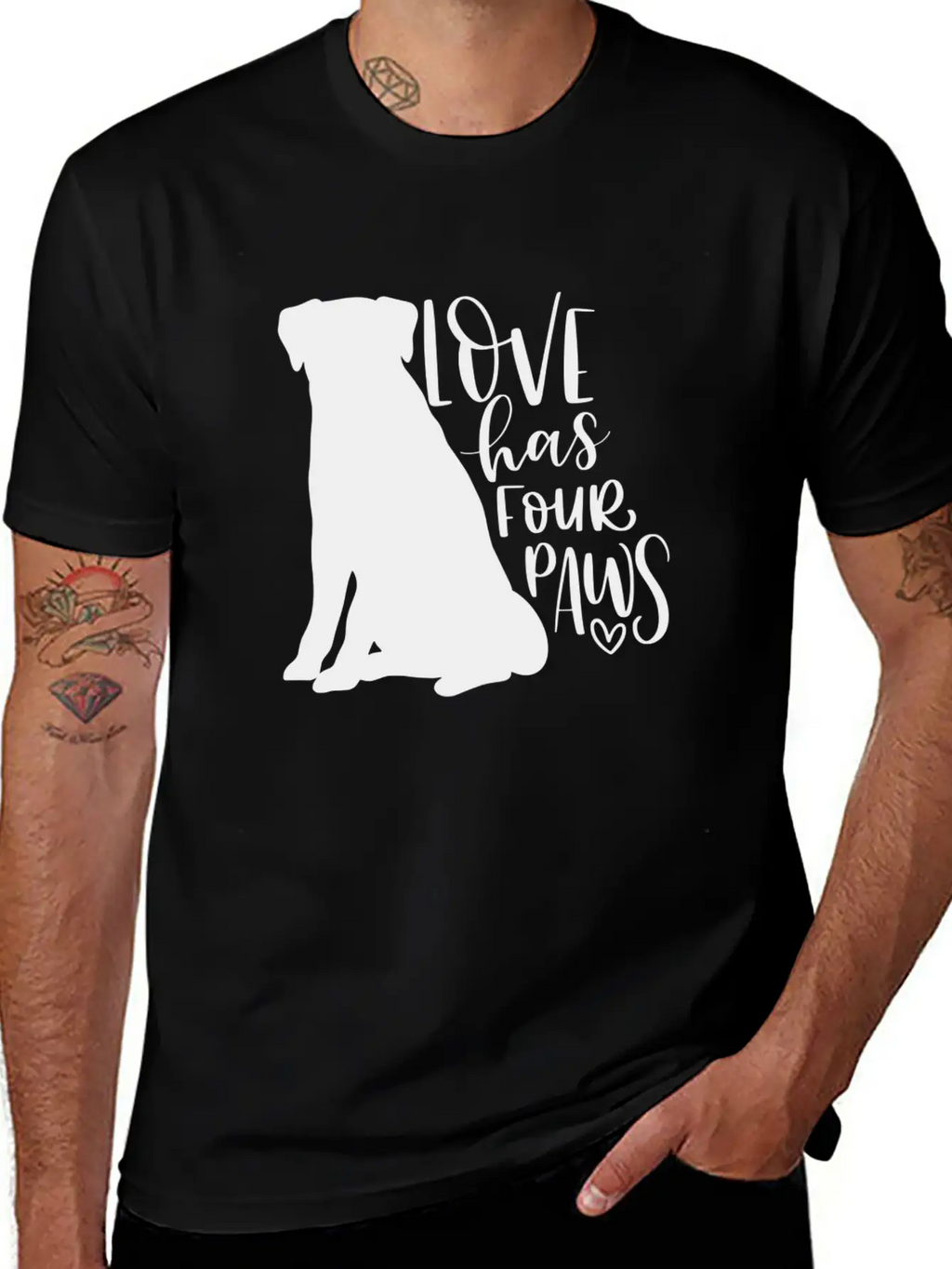 Dog Mom, Dog, Mom, Mommy, Paw, Best Dog Mom, Dog Essential Cotton Tee For Daily Outfits – Unisex Style