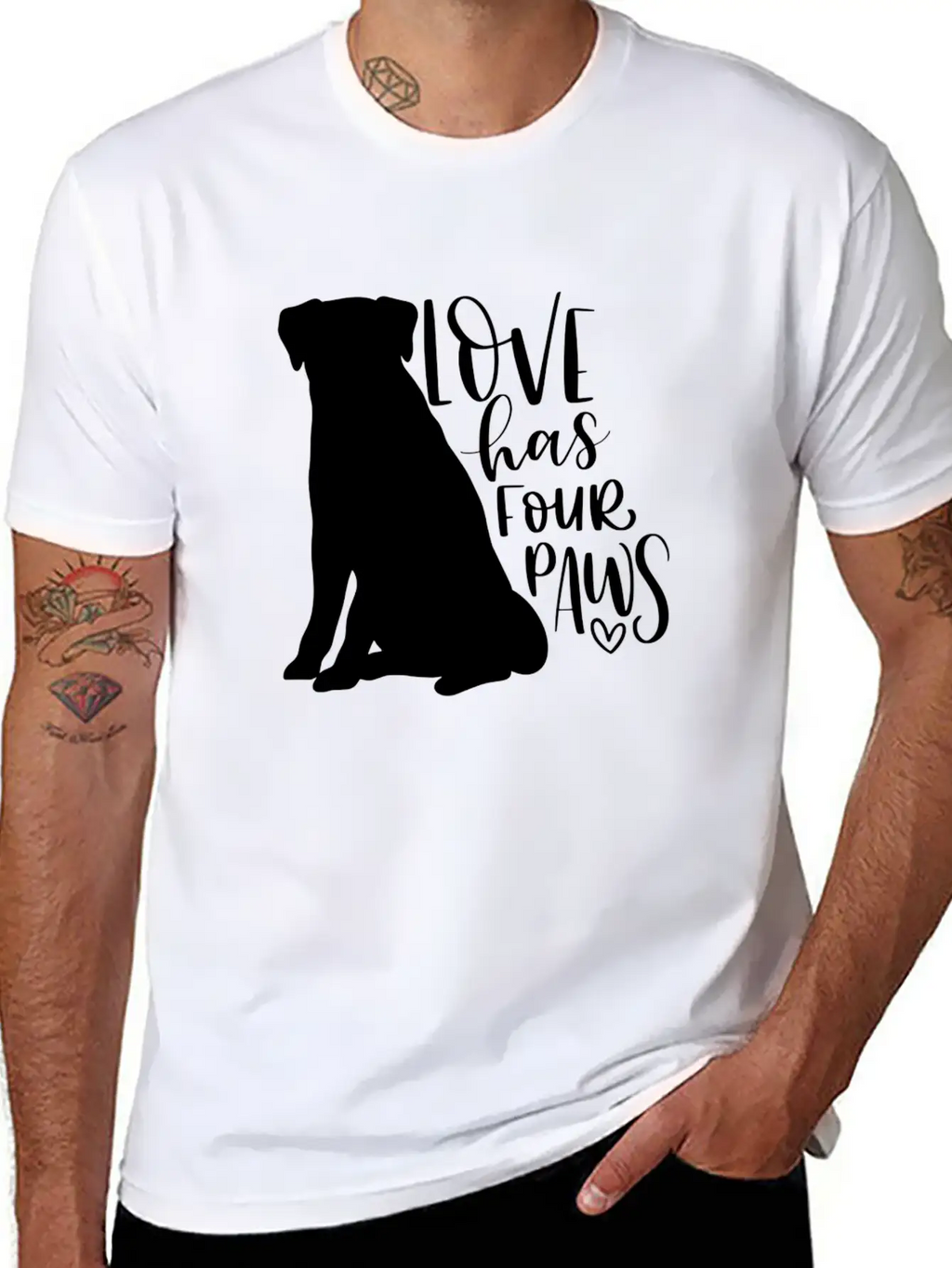 Dog Mom, Dog, Mom, Mommy, Paw, Best Dog Mom, Dog Essential Cotton Tee For Daily Outfits – Unisex Style