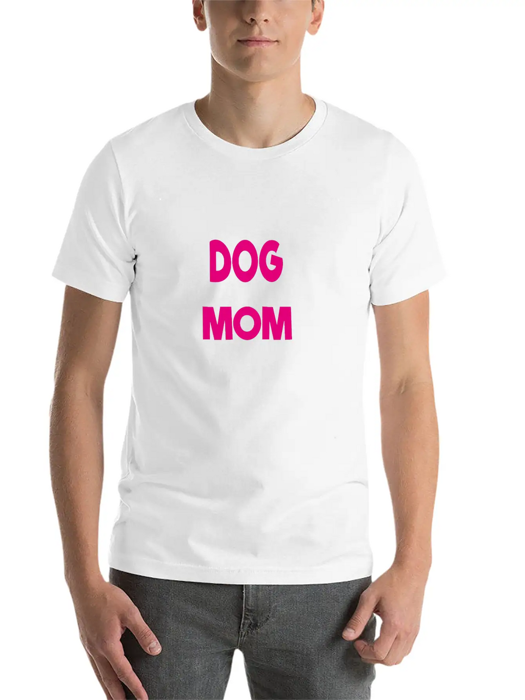 Dog Mom Unisex Casual T-Shirt – Clean Design For Daily Comfort