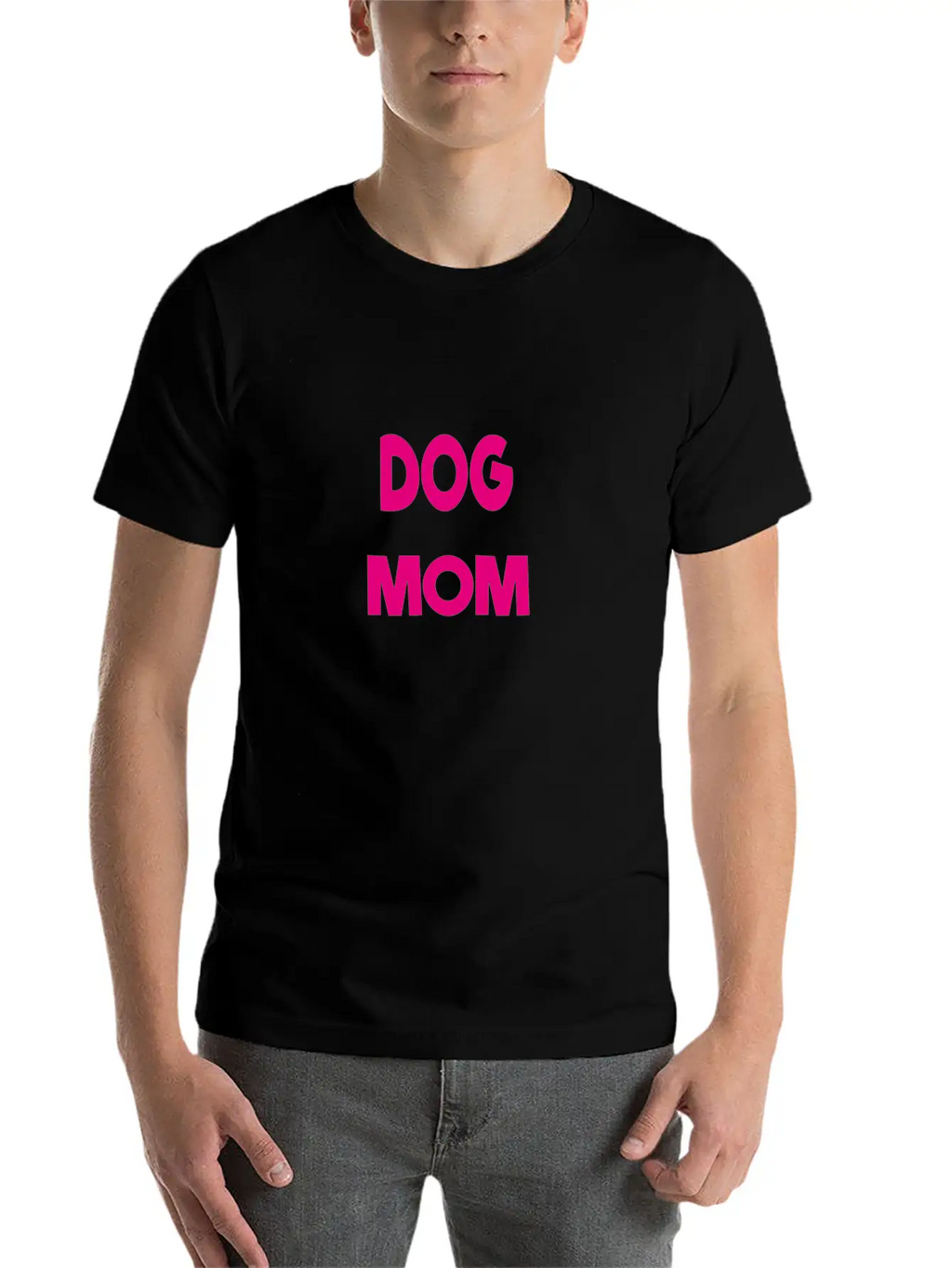 Dog Mom Unisex Casual T-Shirt – Clean Design For Daily Comfort