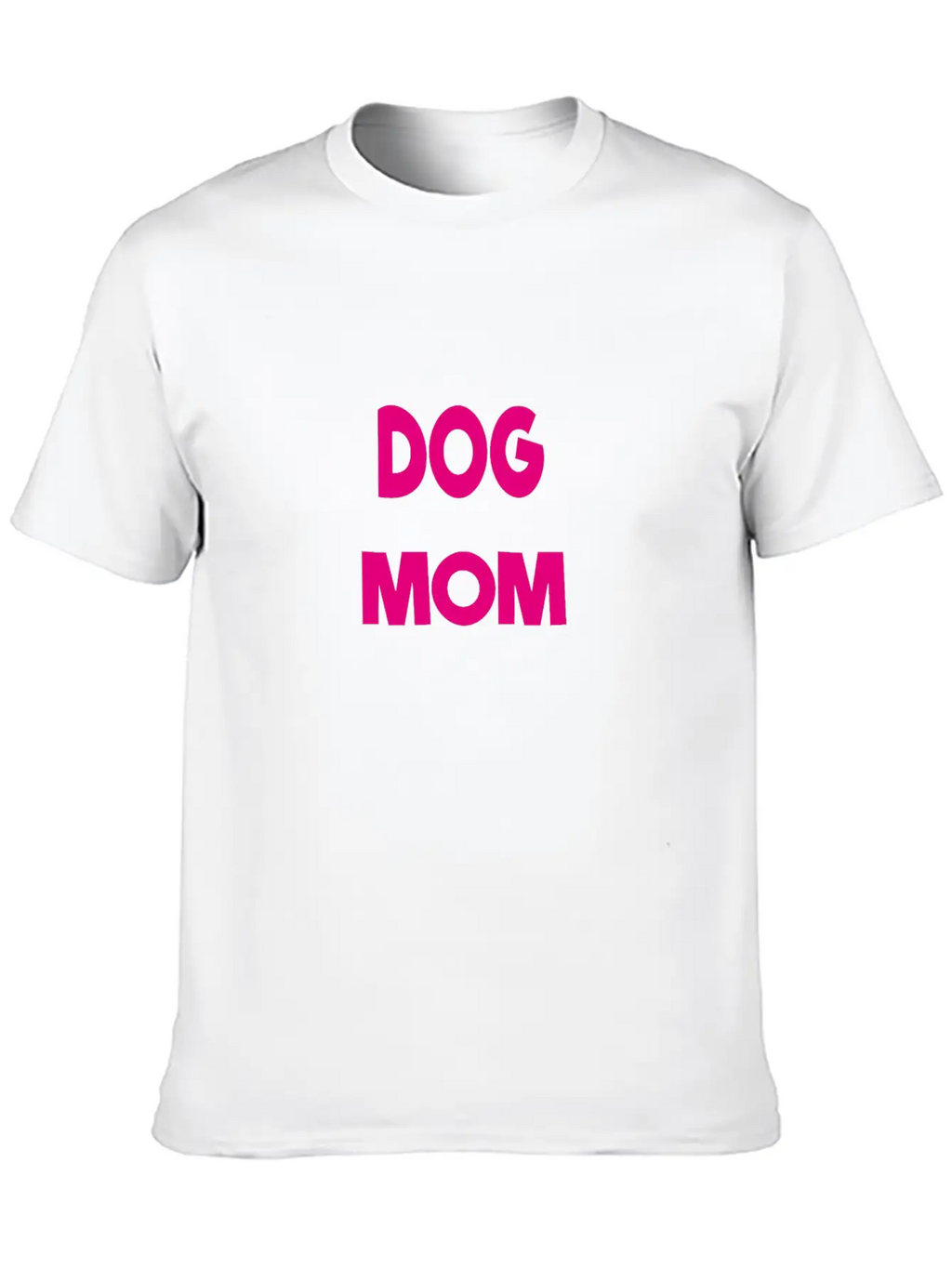 Dog Mom Unisex Casual T-Shirt – Clean Design For Daily Comfort