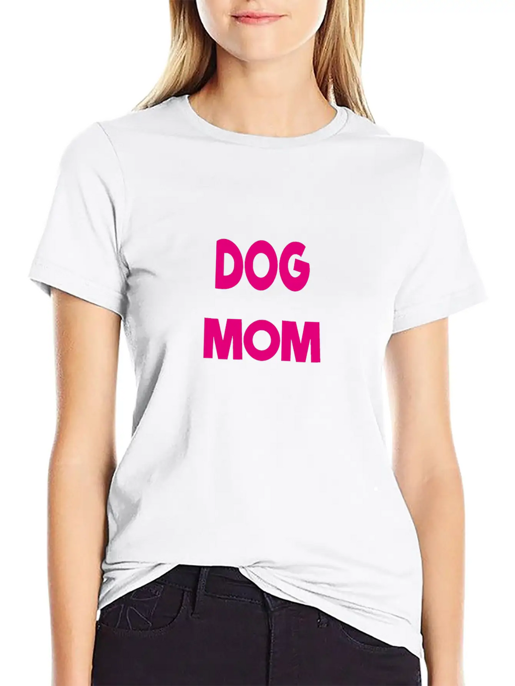 Dog Mom Unisex Casual T-Shirt – Clean Design For Daily Comfort