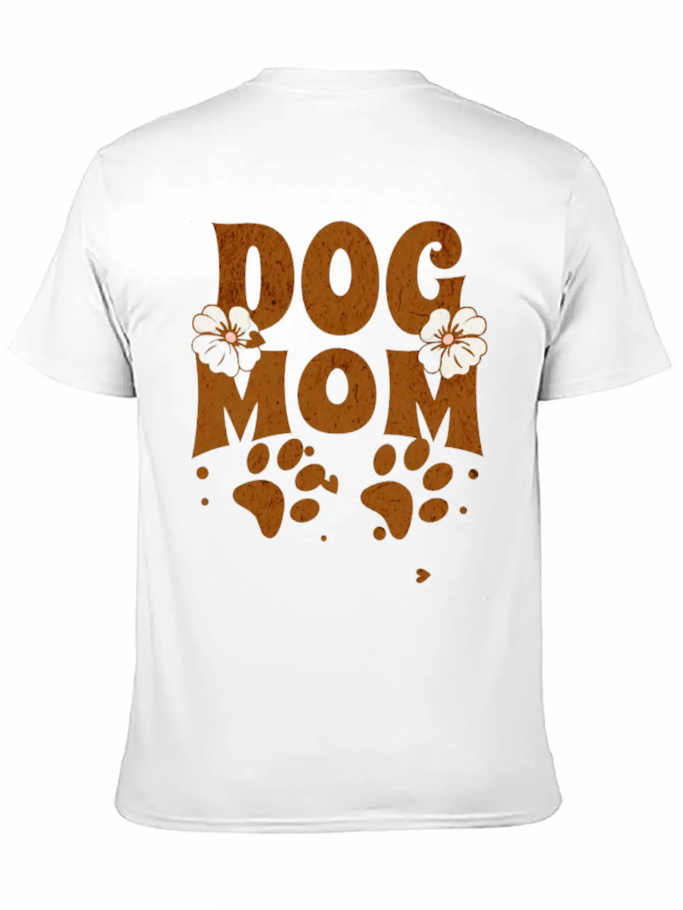 Dog Mom Unisex Short Sleeve Soft Cotton T-Shirt – Casual Everyday Wear