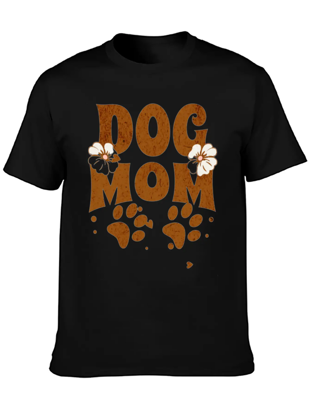 Dog Mom Unisex Short Sleeve Soft Cotton T-Shirt – Casual Everyday Wear