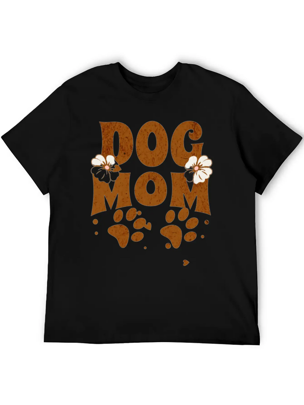 Dog Mom Unisex Short Sleeve Soft Cotton T-Shirt – Casual Everyday Wear