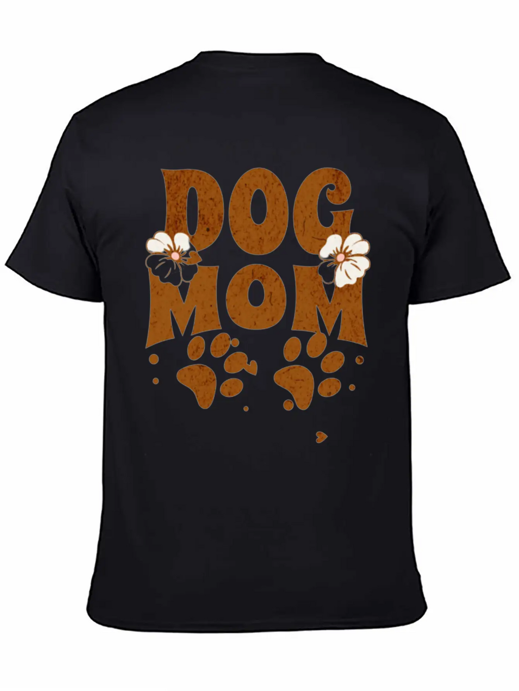 Dog Mom Unisex Short Sleeve Soft Cotton T-Shirt – Casual Everyday Wear