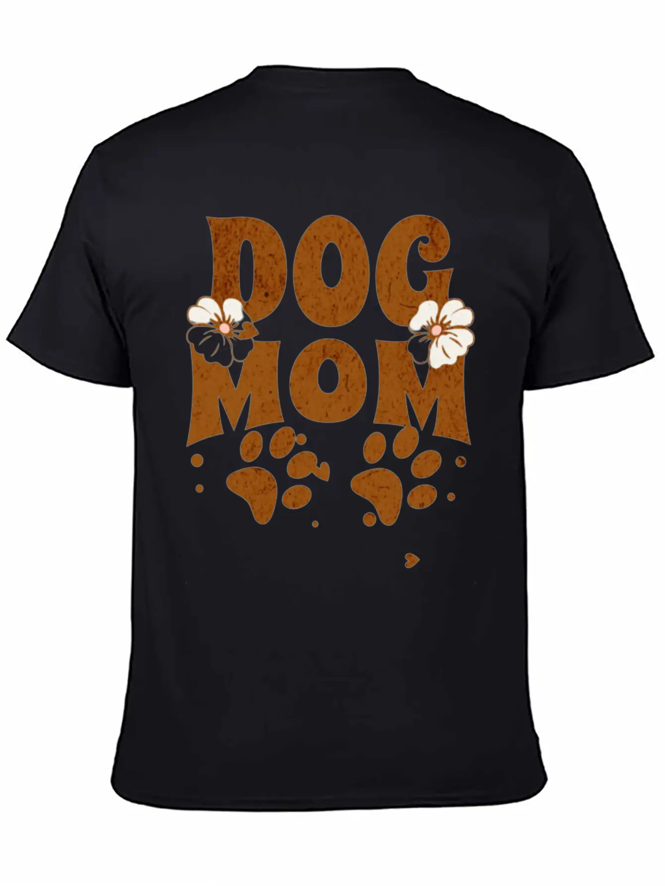 Dog Mom Unisex Short Sleeve Soft Cotton T-Shirt – Casual Everyday Wear