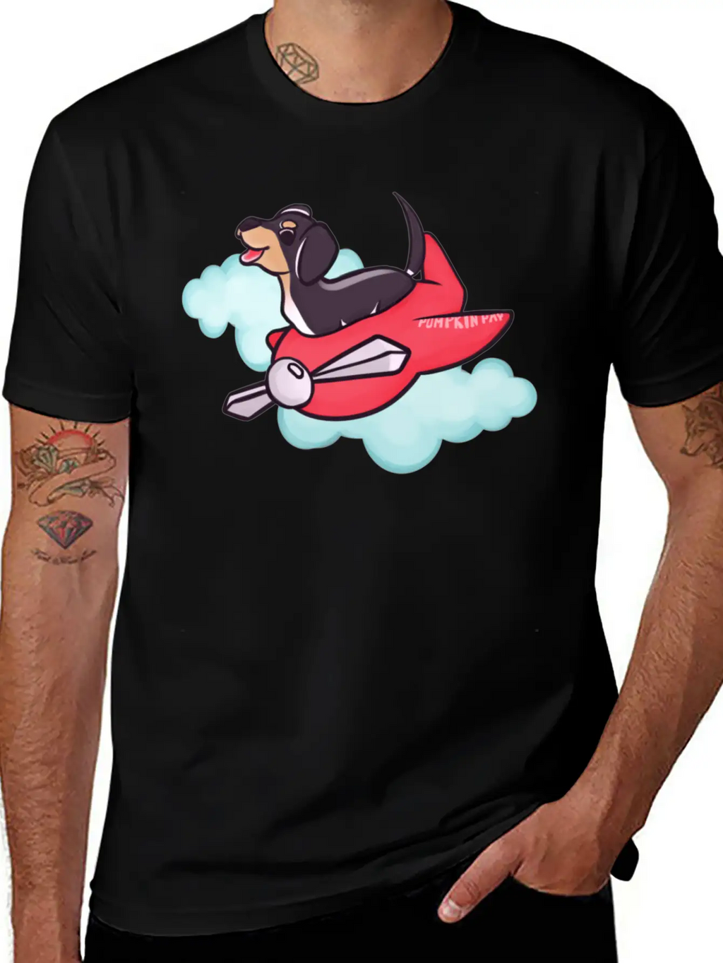 Dog Of Wisdom Unisex Casual T-Shirt – Clean Design For Daily Comfort