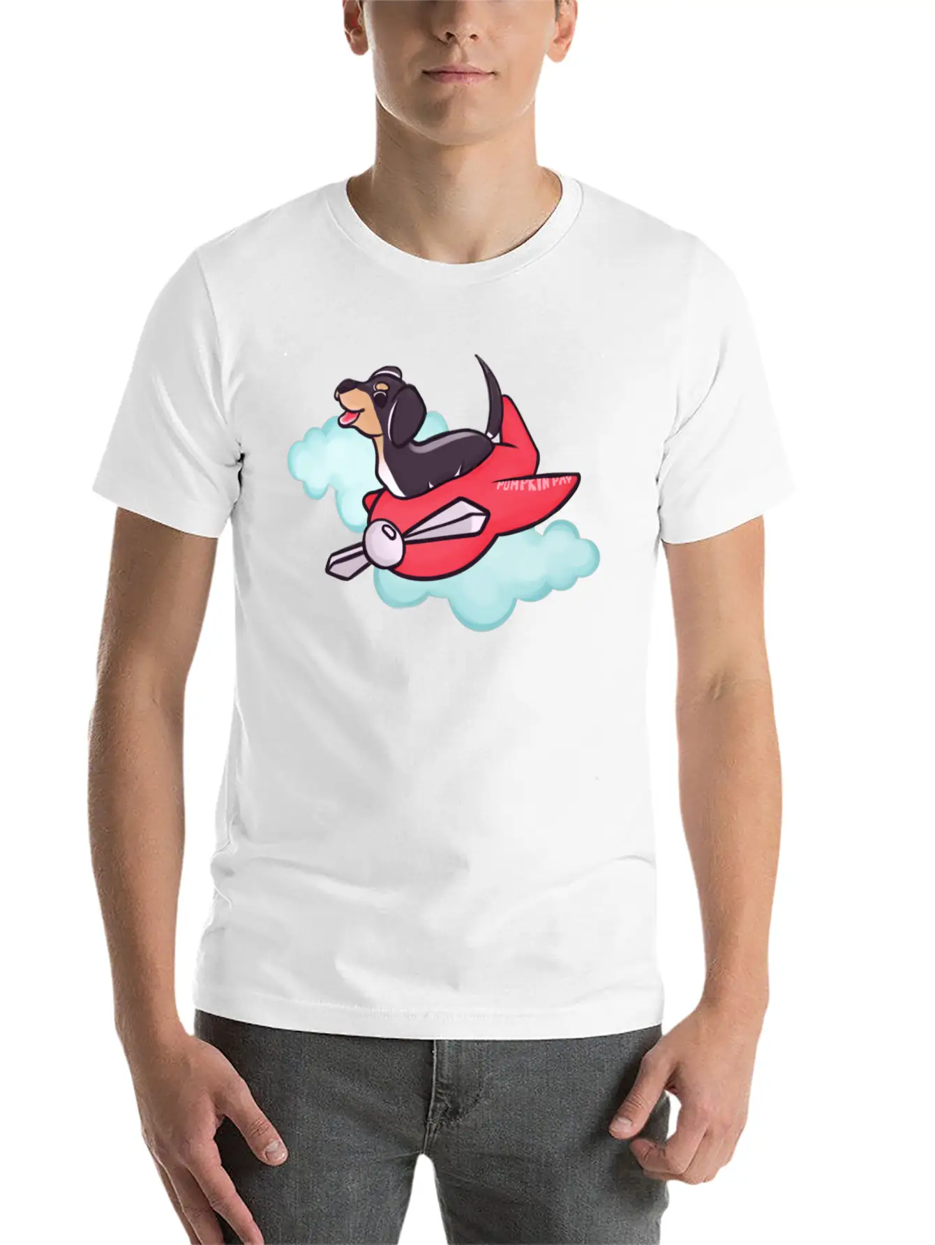 Dog Of Wisdom Unisex Casual T-Shirt – Clean Design For Daily Comfort
