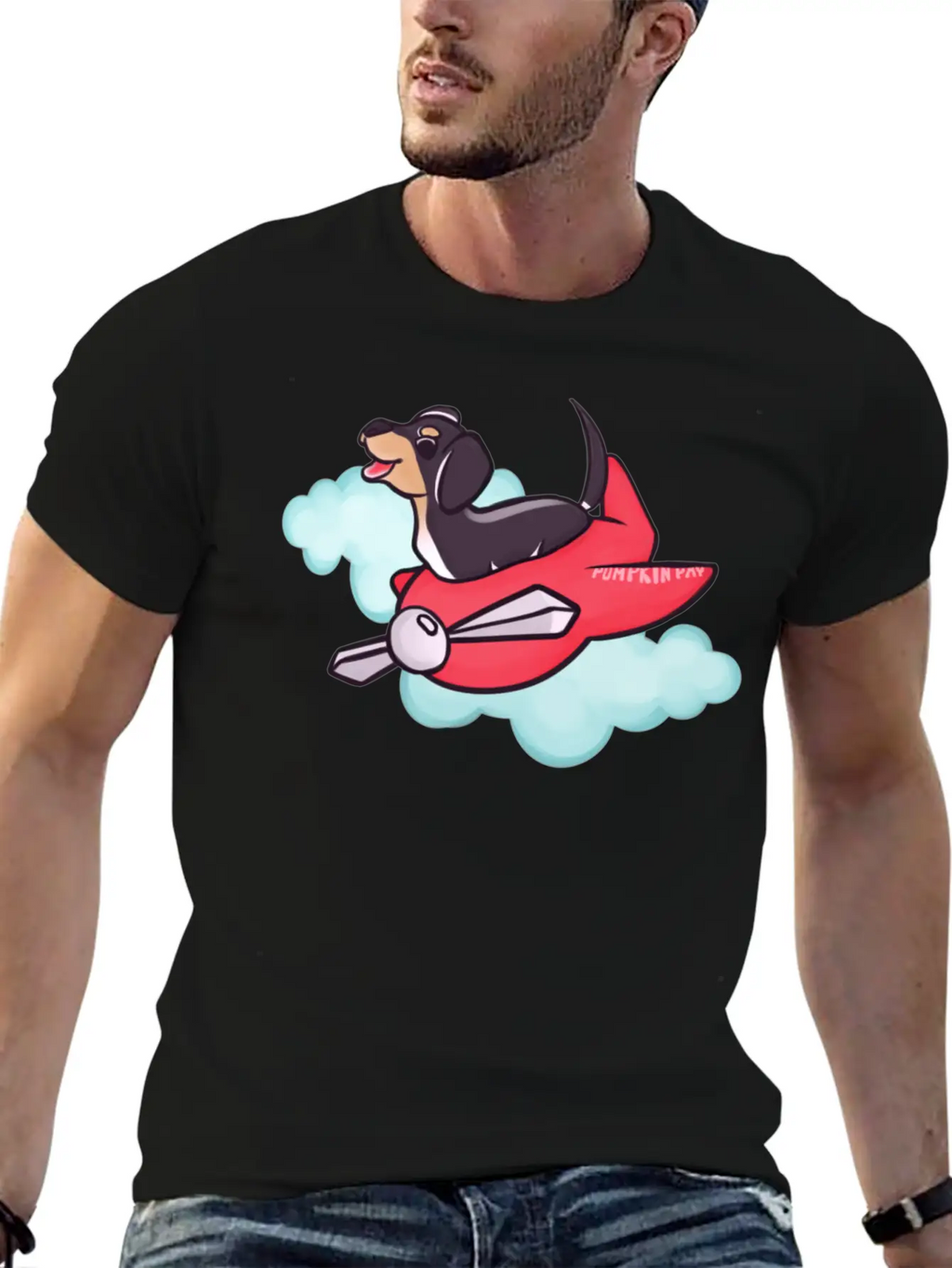 Dog Of Wisdom Unisex Casual T-Shirt – Clean Design For Daily Comfort