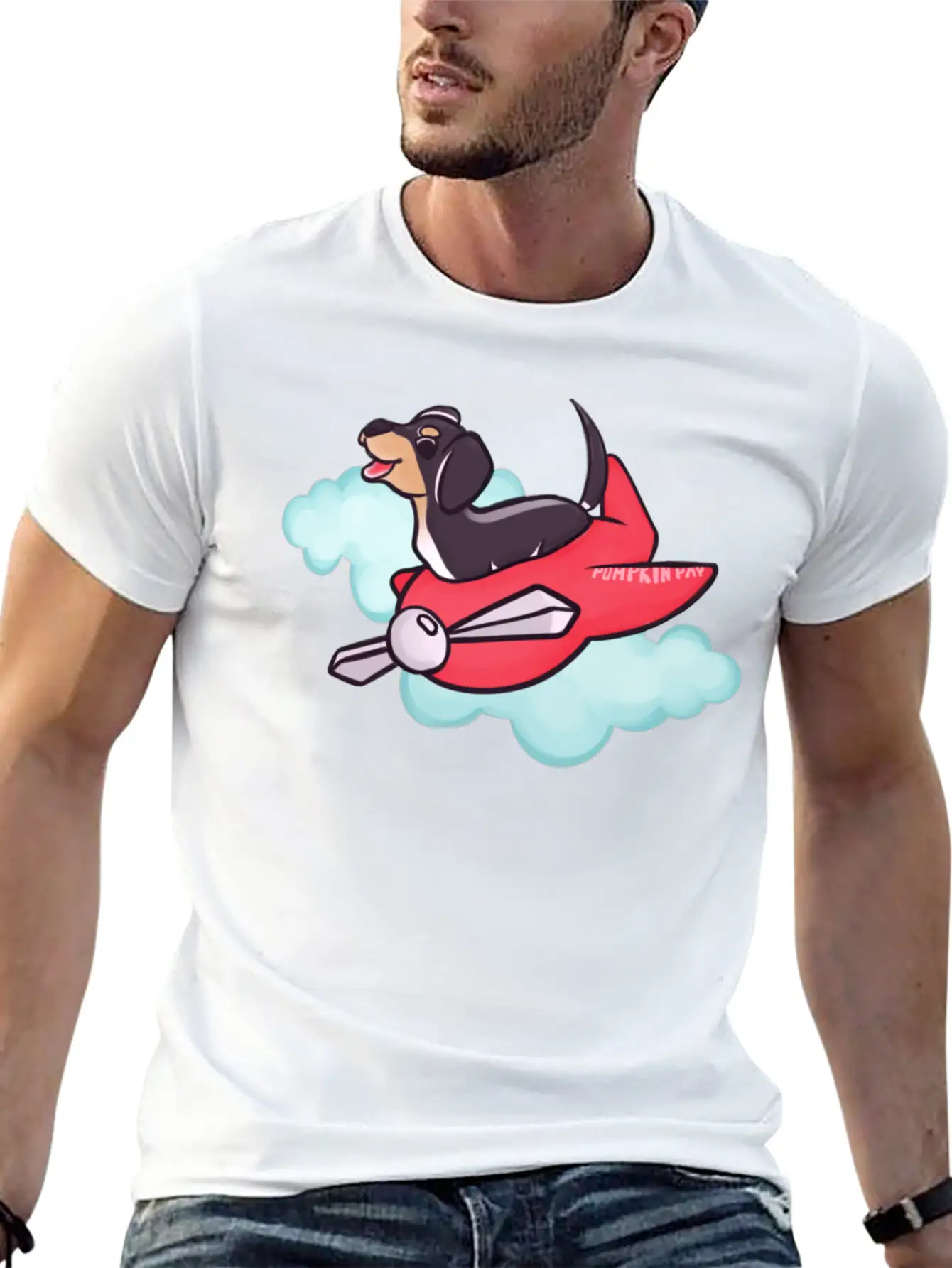 Dog Of Wisdom Unisex Casual T-Shirt – Clean Design For Daily Comfort