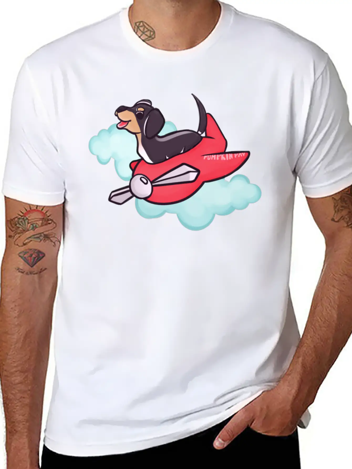 Dog Of Wisdom Unisex Casual T-Shirt – Clean Design For Daily Comfort