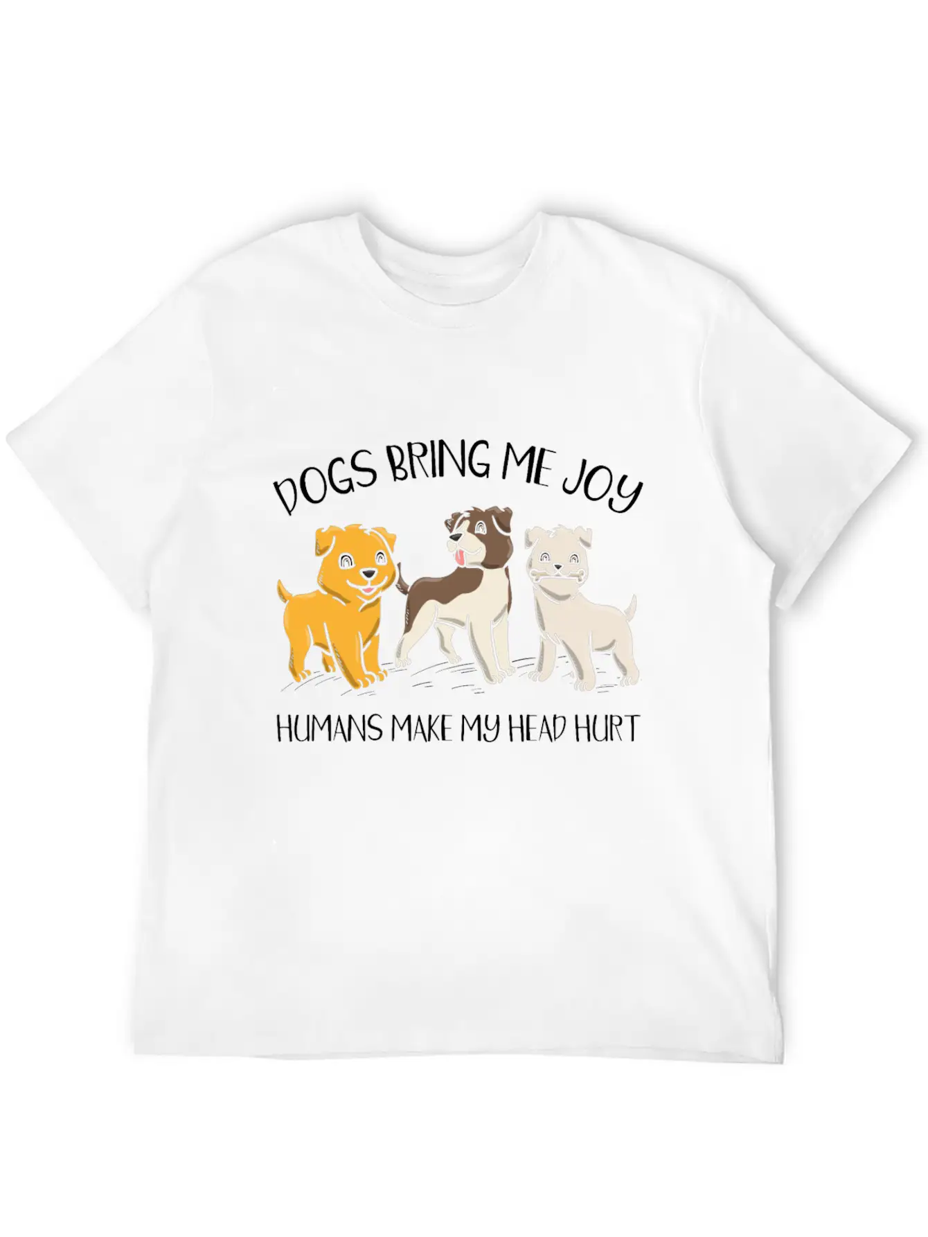 Dog Owner Dog Lover Dog Breeder Paw Love Puppy Breathable Soft Cotton T-Shirt – Timeless Casual Look