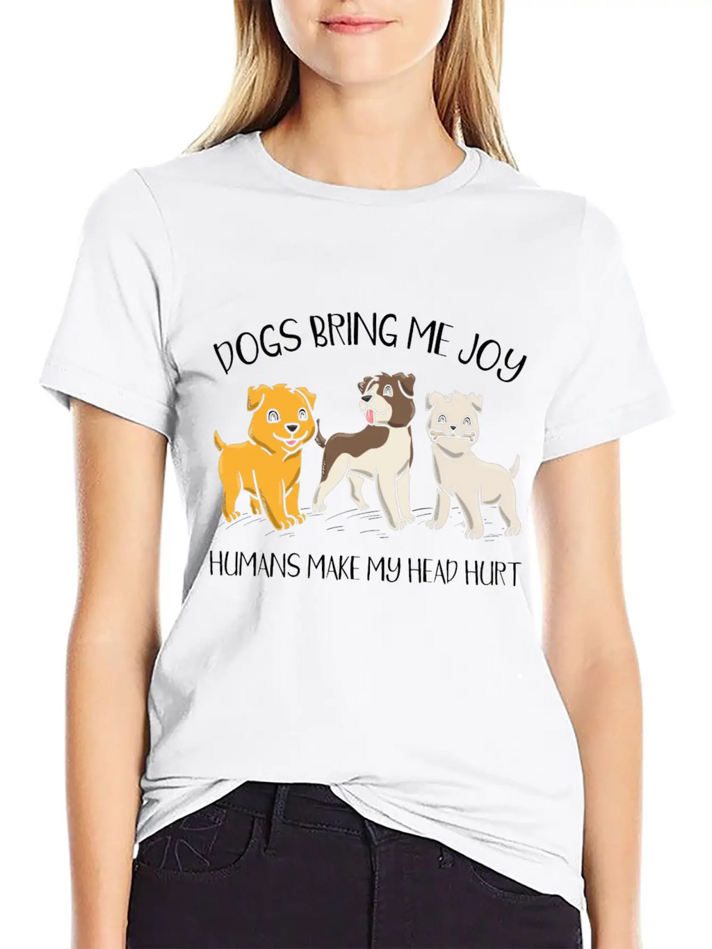 Dog Owner Dog Lover Dog Breeder Paw Love Puppy Breathable Soft Cotton T-Shirt – Timeless Casual Look