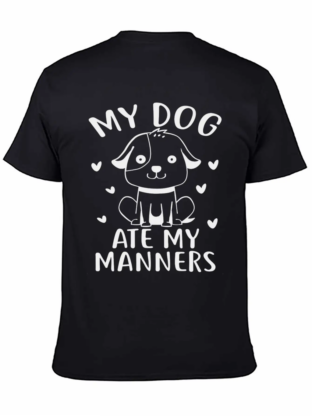 Dog Owner Matching Unisex Short Sleeve Soft Cotton T-Shirt – Casual Everyday Wear
