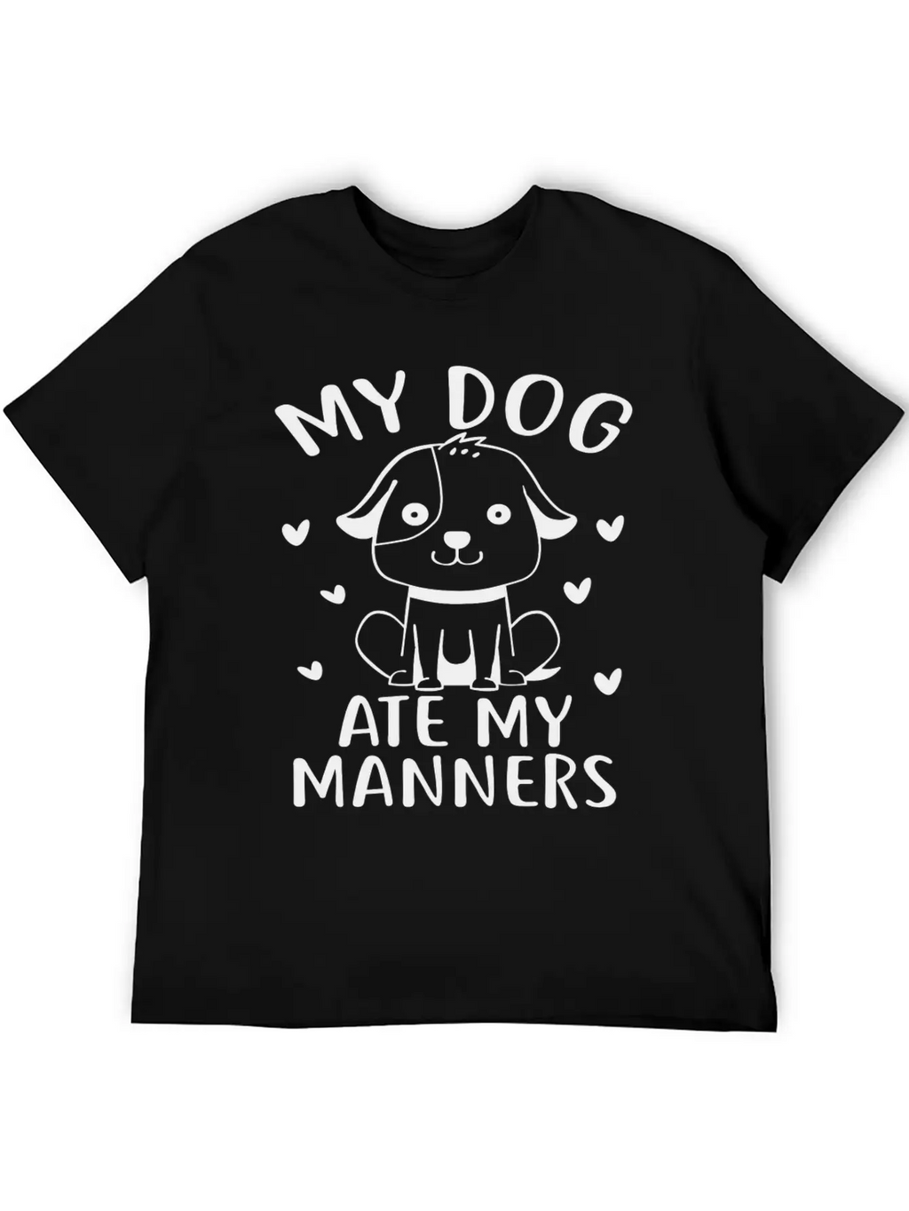 Dog Owner Matching Unisex Short Sleeve Soft Cotton T-Shirt – Casual Everyday Wear