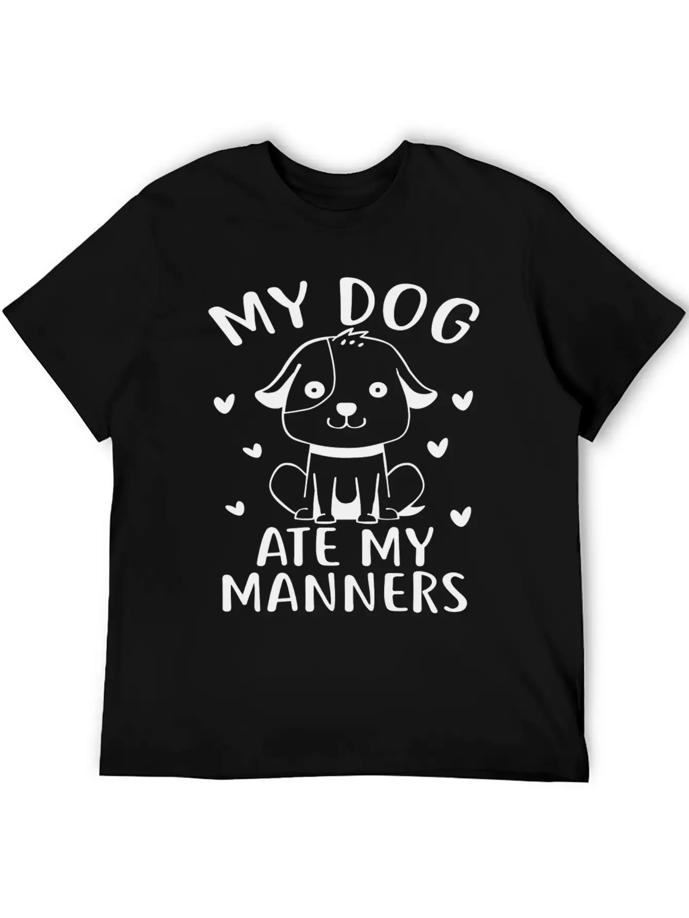 Dog Owner Matching Unisex Short Sleeve Soft Cotton T-Shirt – Casual Everyday Wear