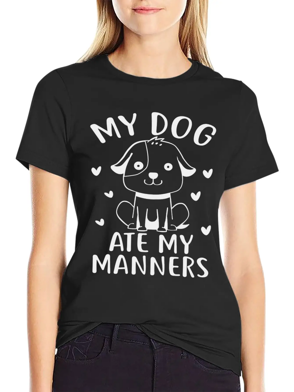 Dog Owner Matching Unisex Short Sleeve Soft Cotton T-Shirt – Casual Everyday Wear