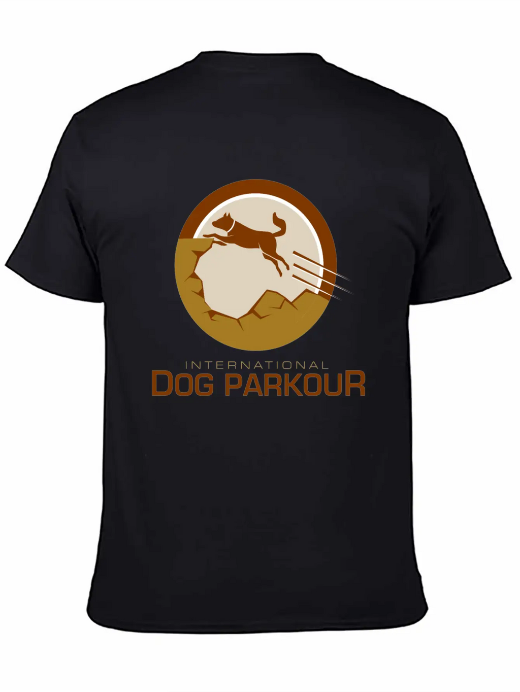 Dog Parkour Classic Fit Graphic Tee For Daily Comfort – Unisex Cotton Shirt