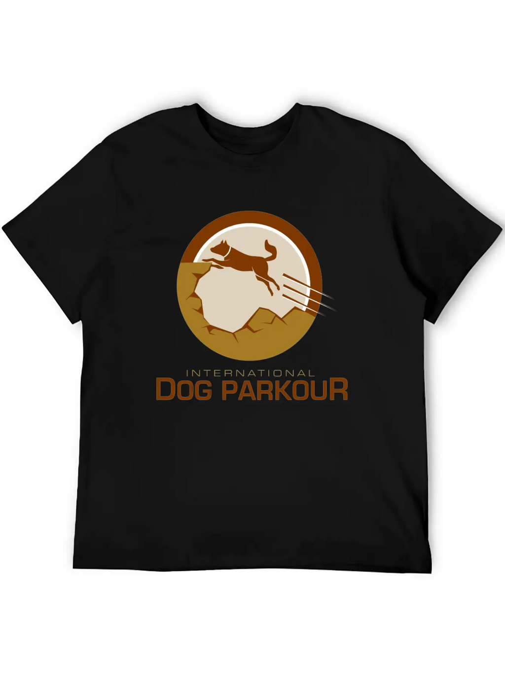 Dog Parkour Classic Fit Graphic Tee For Daily Comfort – Unisex Cotton Shirt