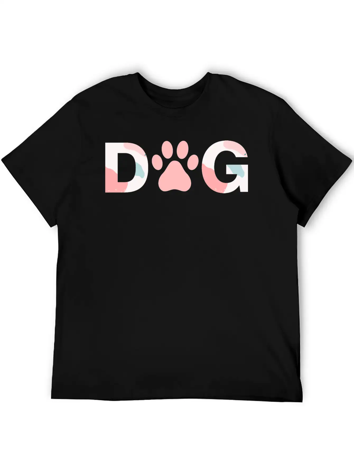 Dog Paw Breathable Soft Cotton T-Shirt – Timeless Casual Look