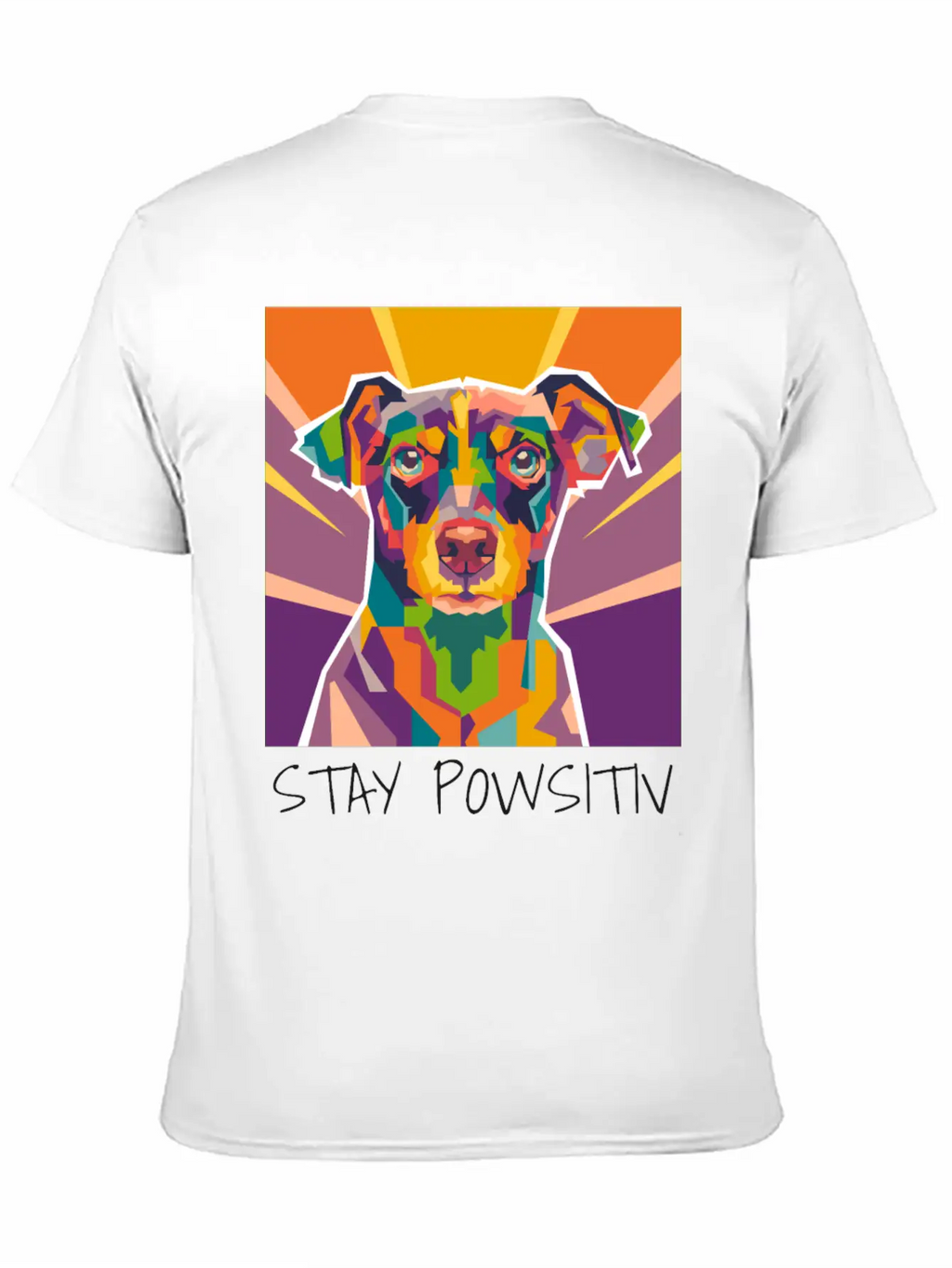Dog Pop Art Essential Cotton Tee For Daily Outfits – Unisex Style
