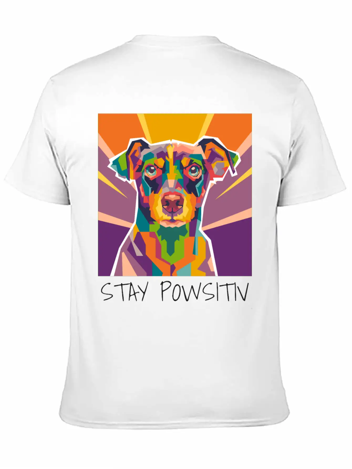 Dog Pop Art Essential Cotton Tee For Daily Outfits – Unisex Style