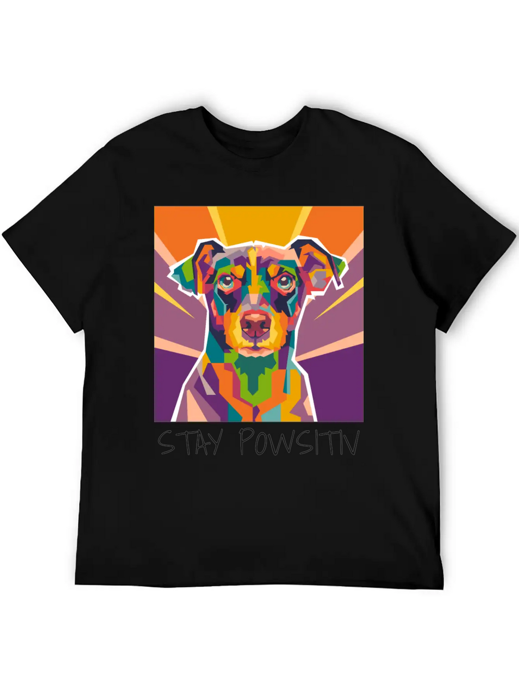 Dog Pop Art Essential Cotton Tee For Daily Outfits – Unisex Style