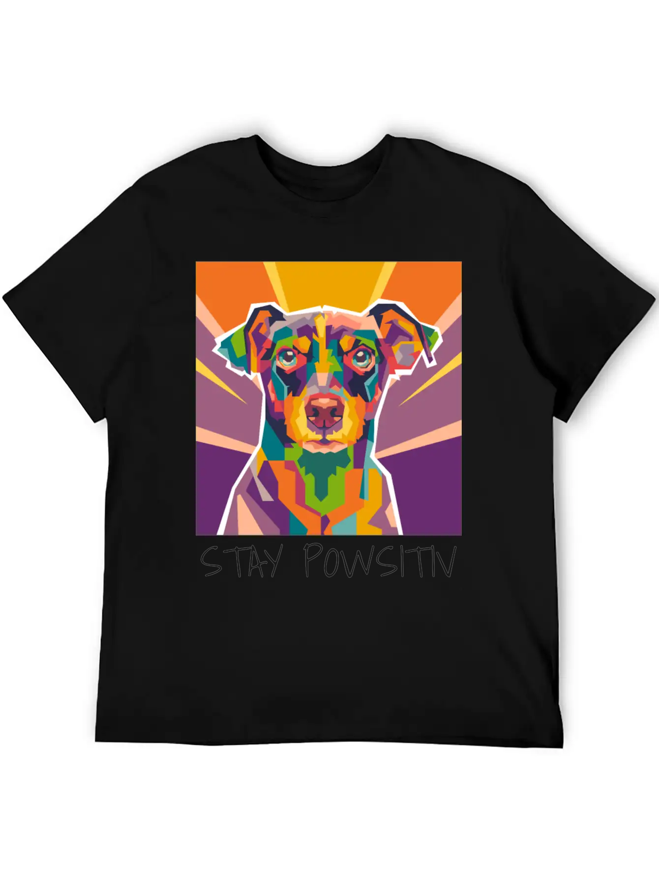 Dog Pop Art Essential Cotton Tee For Daily Outfits – Unisex Style