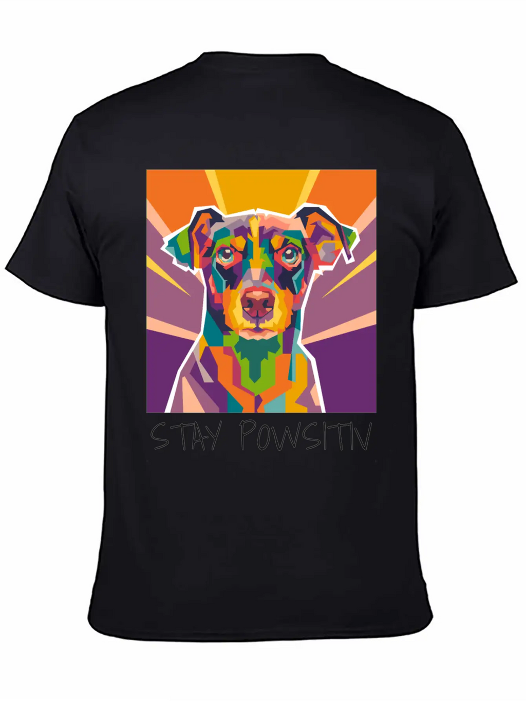 Dog Pop Art Essential Cotton Tee For Daily Outfits – Unisex Style