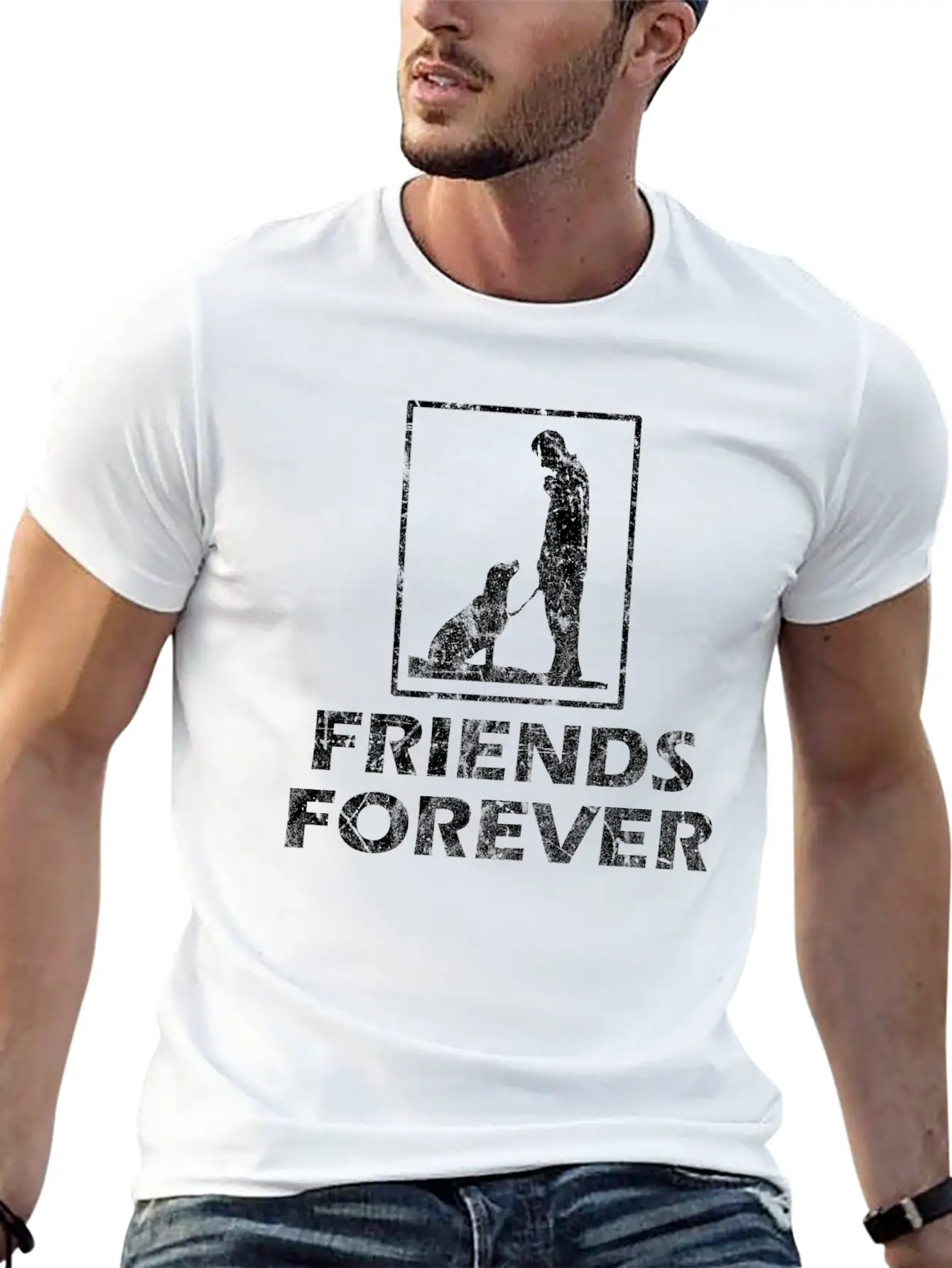 Dog Puppy Barking Animal Gift Idea Essential Cotton Tee For Daily Outfits – Unisex Style