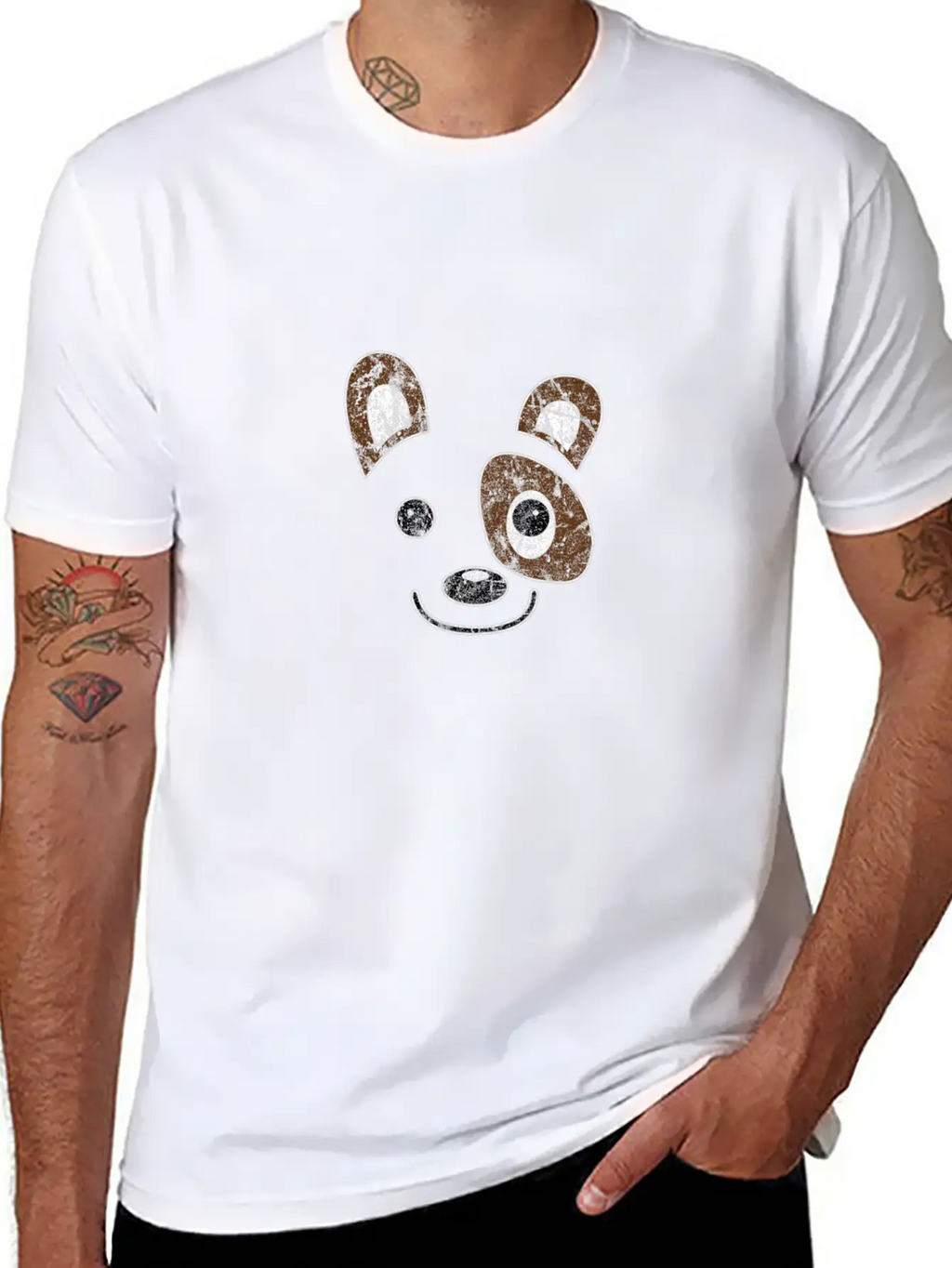 Dog Puppy Barking Animal Gift Idea Unisex Casual T-Shirt – Clean Design For Daily Comfort