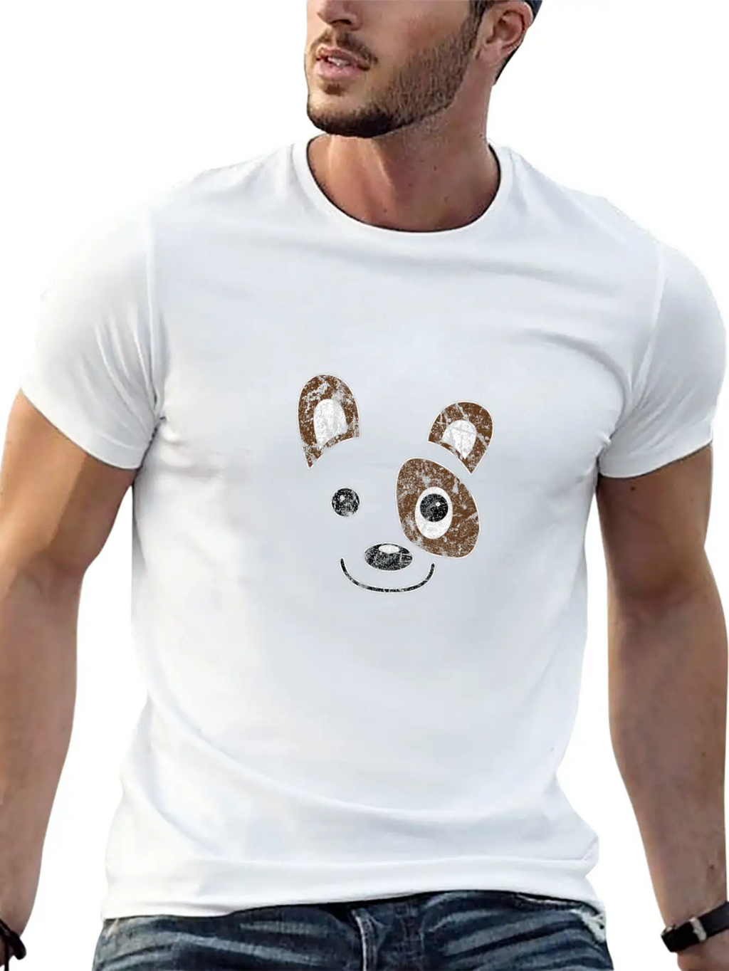 Dog Puppy Barking Animal Gift Idea Unisex Casual T-Shirt – Clean Design For Daily Comfort