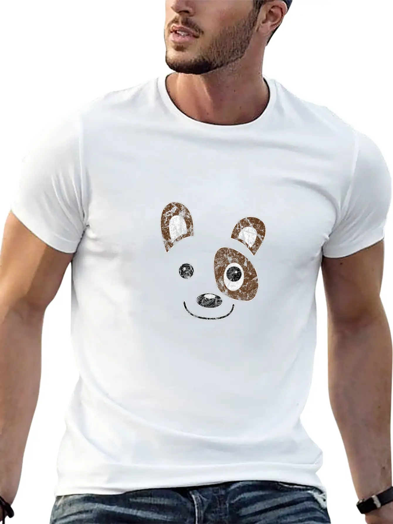 Dog Puppy Barking Animal Gift Idea Unisex Casual T-Shirt – Clean Design For Daily Comfort