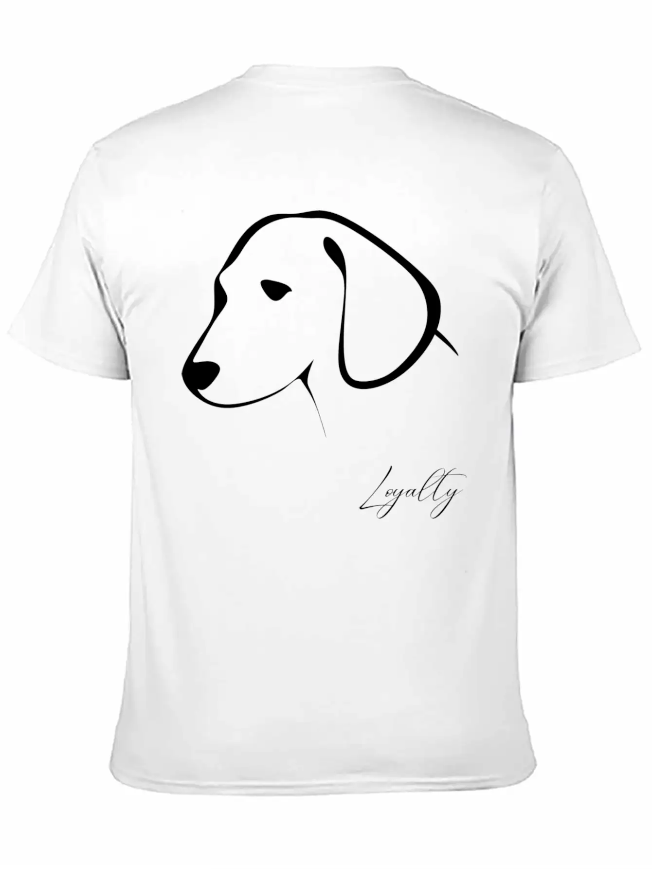 Dog Shirt Unisex Casual T-Shirt – Clean Design For Daily Comfort