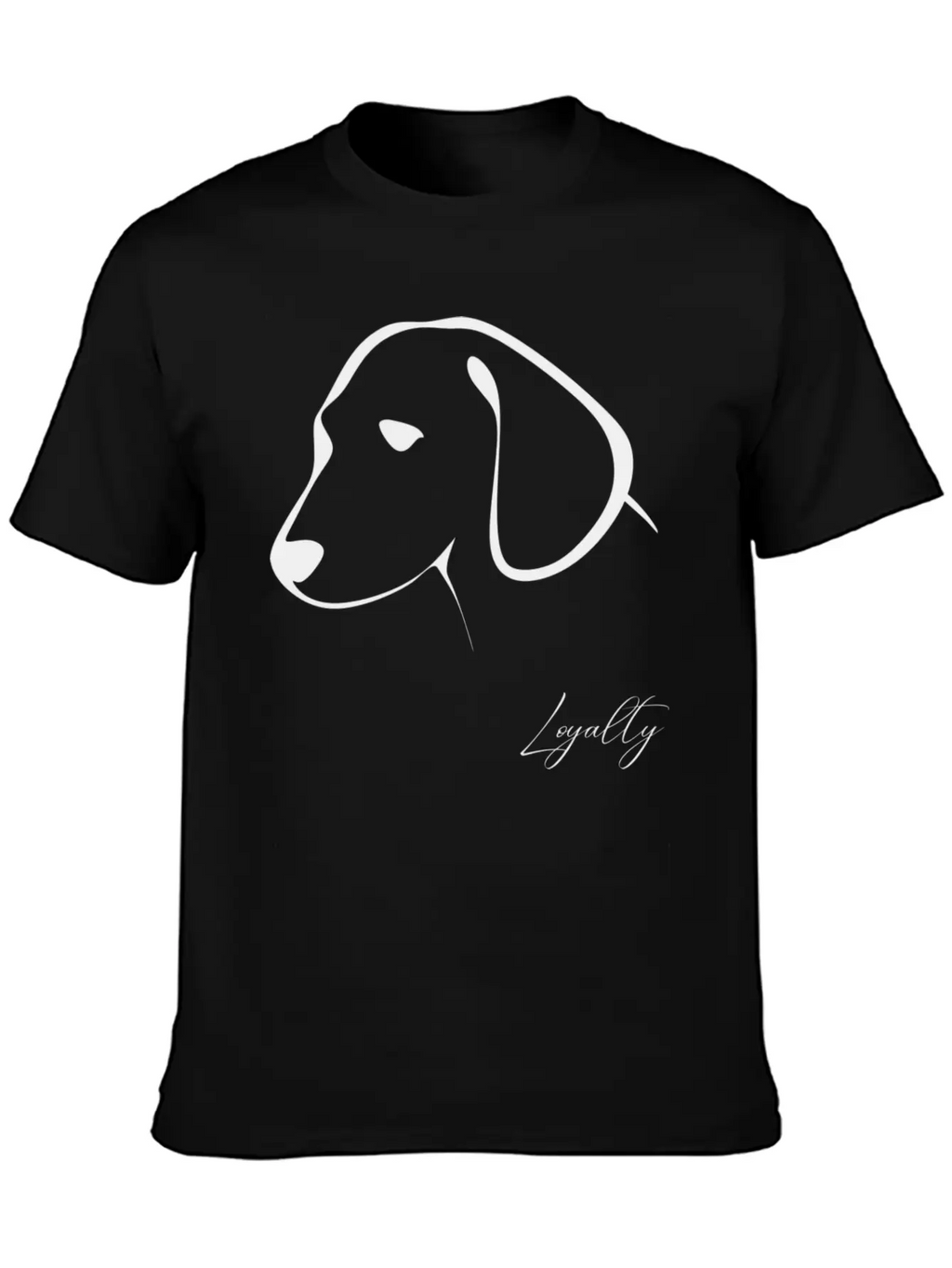 Dog Shirt Unisex Casual T-Shirt – Clean Design For Daily Comfort