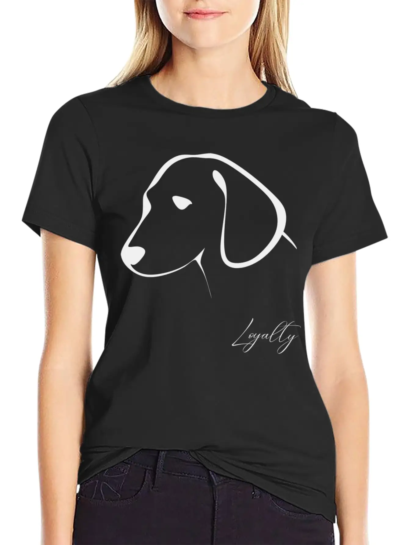 Dog Shirt Unisex Casual T-Shirt – Clean Design For Daily Comfort