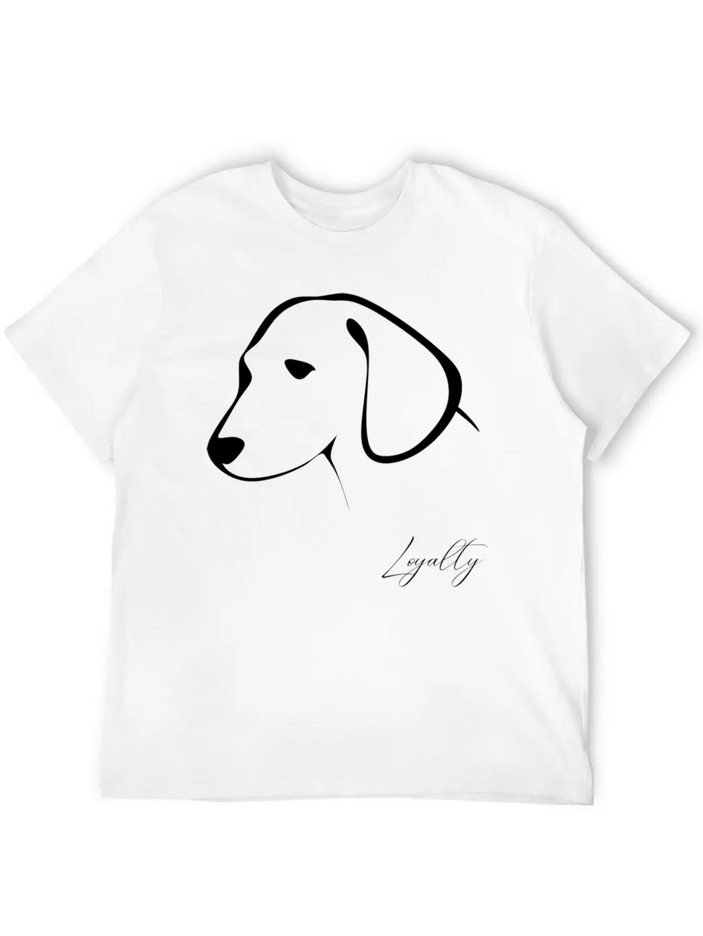 Dog Shirt Unisex Casual T-Shirt – Clean Design For Daily Comfort